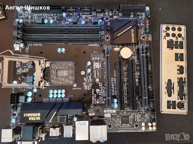 Дънна платка Z170 Gigabyte GA-Z170M-D3H Socket 1151, снимка 1