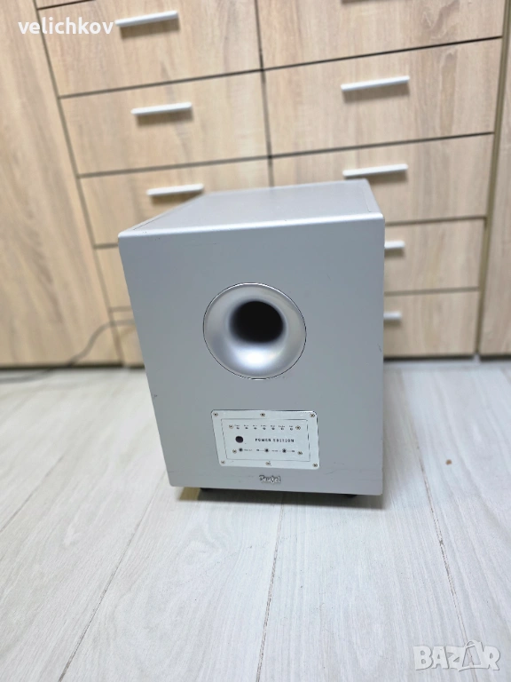 🔊 TEUFEL CEM 500 SW – СУБУФЕР, НУЖДАЕЩ ЛЕКА ПРОФИЛАКТИКА 🔊🔥, снимка 1