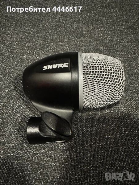 Shure PG52 - Микрофон за Бас каса и бас кабинети, снимка 1