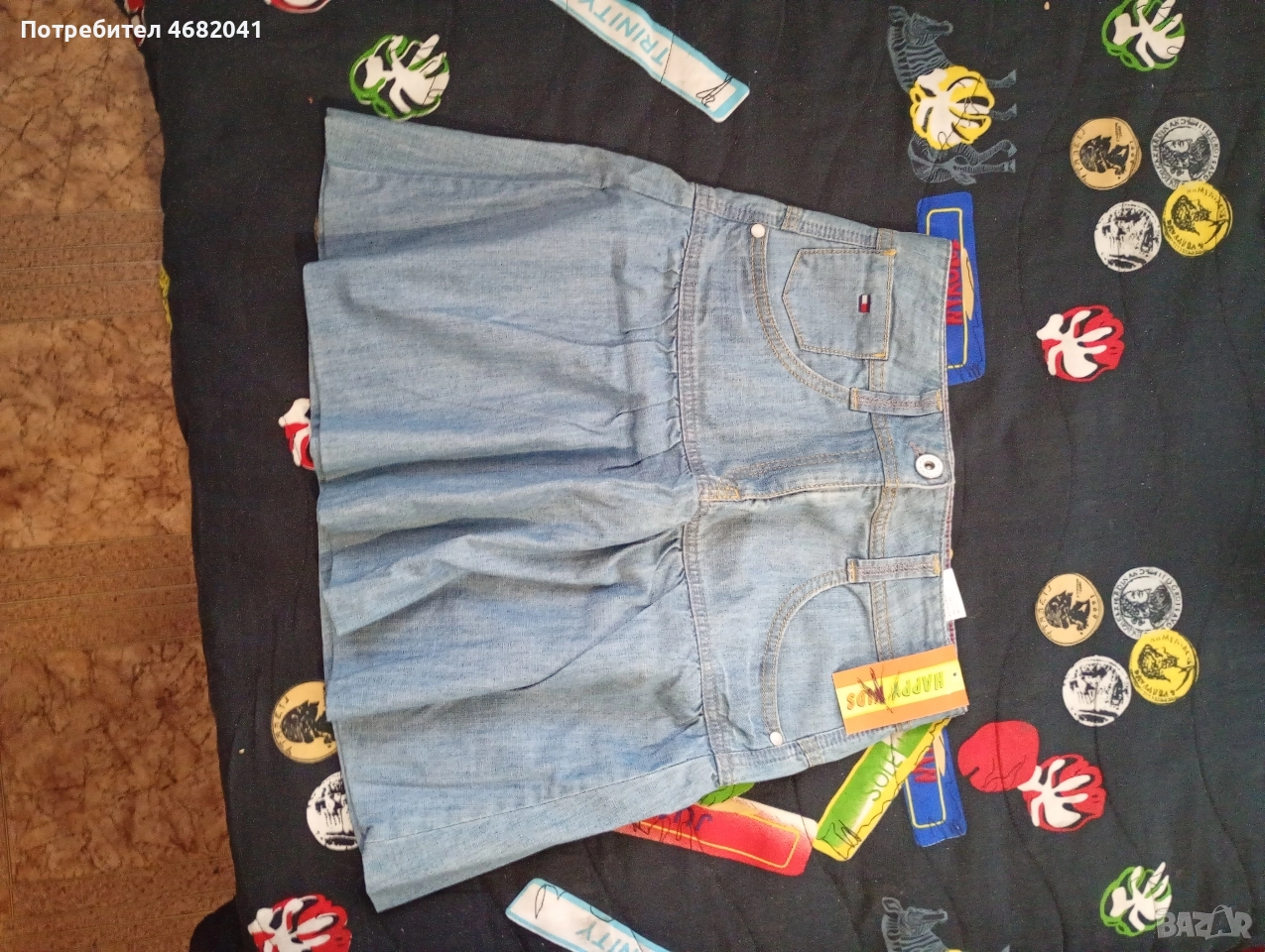 Дънкова пола , снимка 1