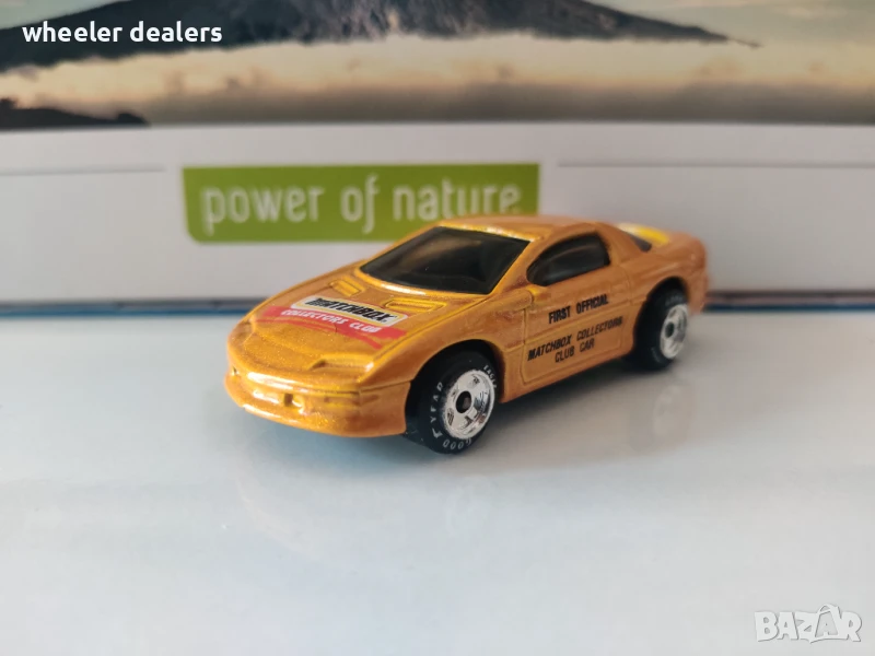 Метална количка Camaro Z28 Matchbox Collectors Club Car First Official, снимка 1