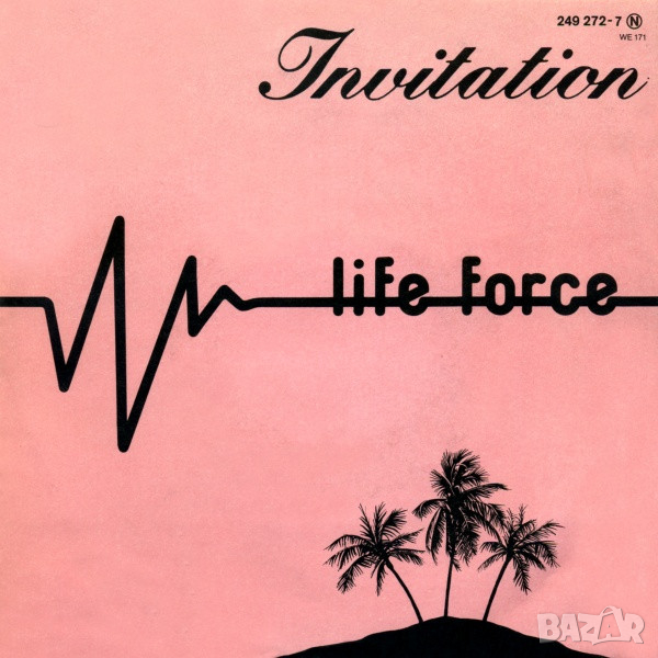 Грамофонни плочи Life Force – Invitation 7" сингъл, снимка 1