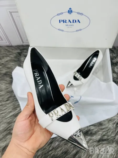 дамски обувки на ток prada , снимка 1