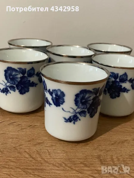 Royal KPM. Кобалт.Малки чаши., снимка 1
