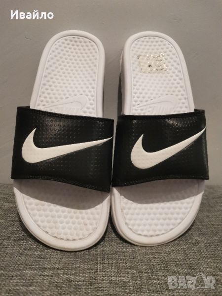 Nike Benassi Swoosh Black/White. , снимка 1