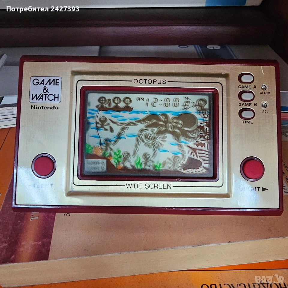 Nintendo Game and watch Octopus 🐙 , снимка 1