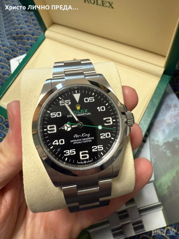 NEW ROLEX AIR-KING 126900 FULL PACK , снимка 1