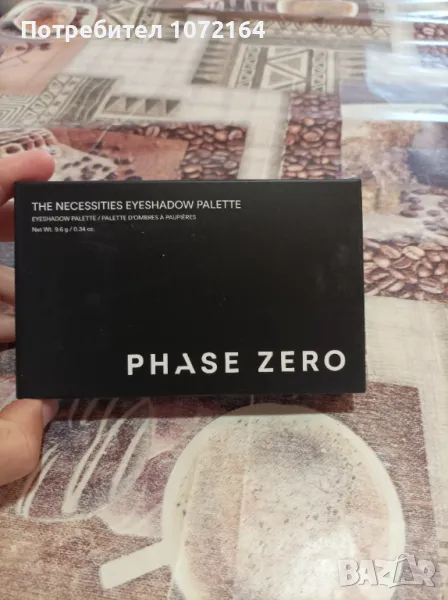 PHASE ZERO The Necessities Eyeshadow Palette ( палитра сенки за очи )   , снимка 1