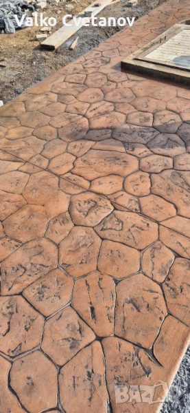 шлайфан ресан щампован бетон , снимка 1