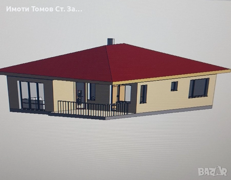 Новострояща се еднофамилна къща в село Остра могила, снимка 1