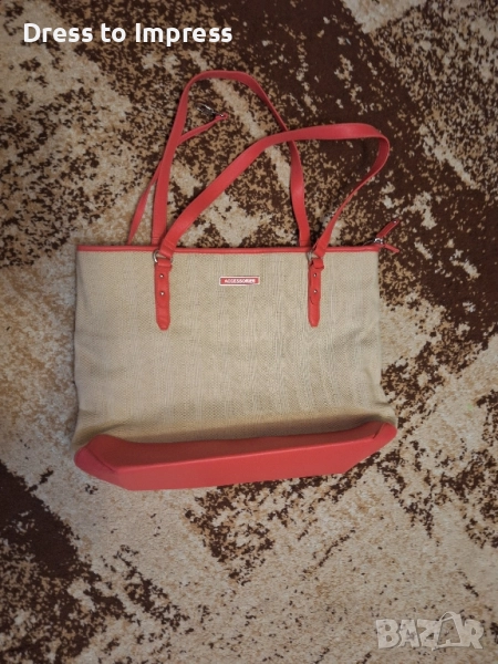 Нова чанта Acesoaries корал, снимка 1