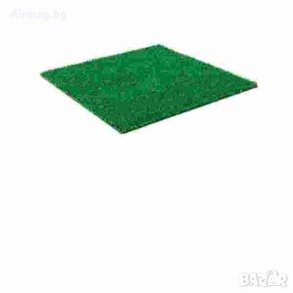Изкуствена трева ,цвят: Зелен,с дренаж, ширина: 4м.,, снимка 1