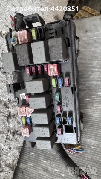 Контролен Модул (Бушонно Табло BSI / BSM ) за Chevrolet Matiz - 96857532, снимка 1