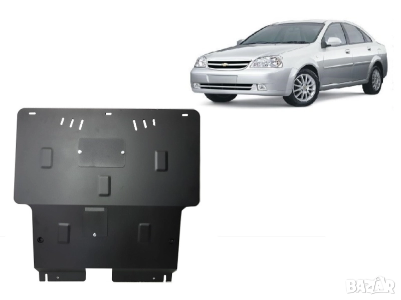 Метална кора под двигател и скоростна кутия Chevrolet Lacetti 2004г – 2009г, снимка 1