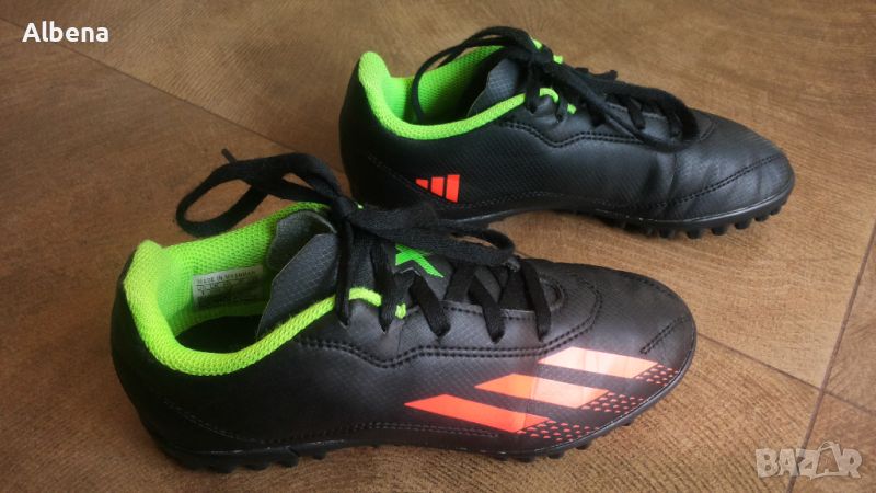 Adidas Kids Football Astro Turf Размер EUR 32 / UK 13 1/2K детски стоножки за футбол 197-14-S, снимка 1