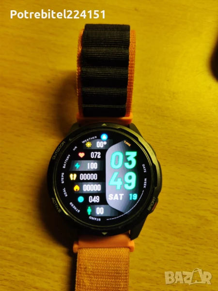 Часовник Smartwatch Xiaomi S1 Active, Space Black, снимка 1