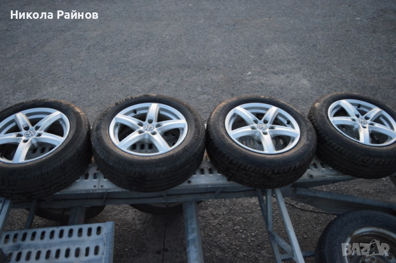 16 цола джанти с гуми за Volkswagen Sharan 7N 215/60/16, снимка 1