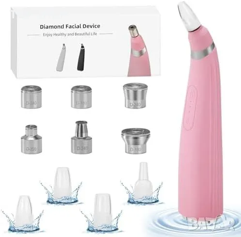 Нов Мултифункционален вакуумен уред за черни точки и дермабразио, снимка 1