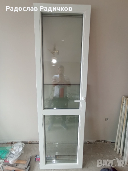 Алуминиев врато-прозорец (комбиниран модул), снимка 1