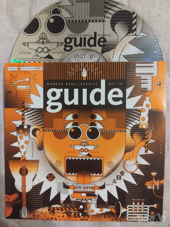 Warner Bros / Reprise Guide Oct '01 - оригинален диск промо, снимка 1