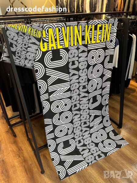Плажна кърпа с торбичка за съхранение реплика Calvin Klein, снимка 1