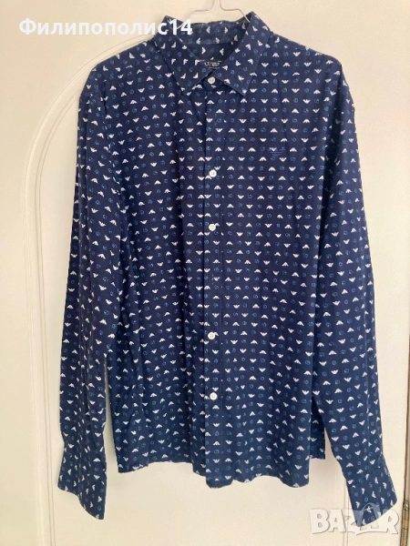 Мъжка риза Armani Jeans (3XL/ XXXL), снимка 1