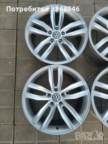 Джанти 18" 5х112 Фолксваген Р лайн Дартфорд 5x112 VW Rline Dartford , снимка 3 - Гуми и джанти - 53697161