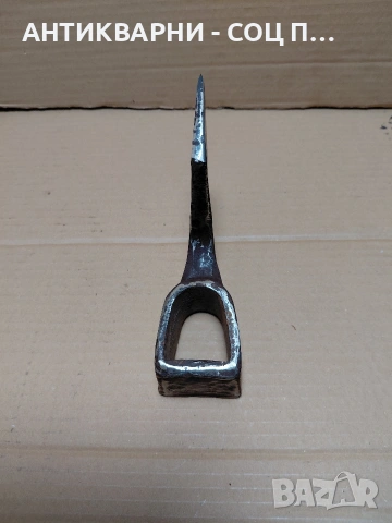 Соц Стара Ръчно Кована Брадва 1.550кг. НОМЕР 1670., снимка 7 - Антикварни и старинни предмети - 54102248