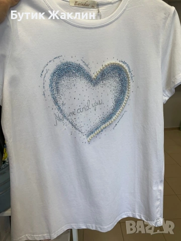 Дамски дънки,сако и тениска , снимка 2 - Други - 54284007