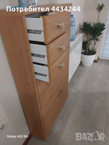 Практичен шкаф за обувки , снимка 3 - Шкафове - 52192722