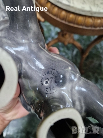 Прекрасна голяма порцеланова фигура статуетка , снимка 8 - Статуетки - 51963855