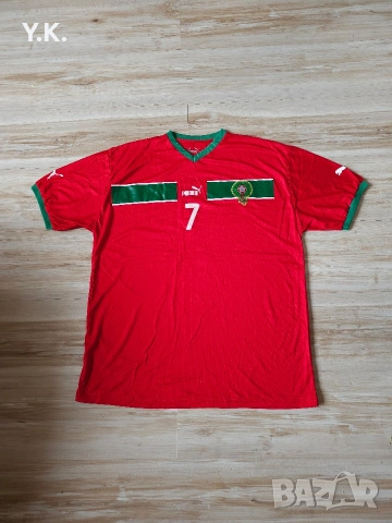 Мъжка тениска Puma x Morocco National Football Team x Ziyech / Season 22 (Home)