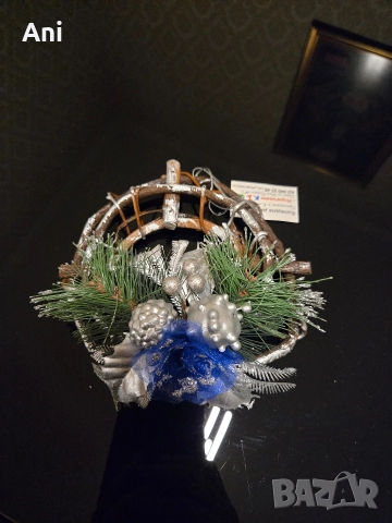 Декоративен малък венец РЪЧНА ИЗРАБОТКА