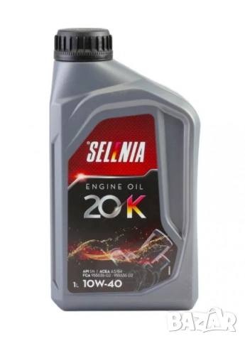 Двигателно масло Selenia 20K 10W-40 1л.