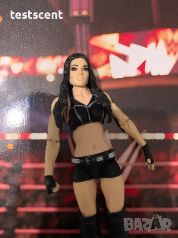 Екшън фигура WWE Paige Пейдж Saraya Mattel action figure играчка, снимка 5 - Колекции - 48495108