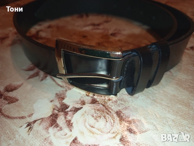 CLAUDIO ORCIANI Нов Италиански Мъжки Колан от Естествена Кожа 115см., снимка 7 - Колани - 53686541