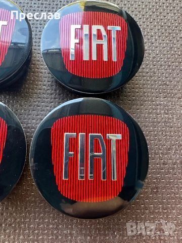 4 броя нови капачки за джанти за Fiat, снимка 2 - Аксесоари и консумативи - 51782918