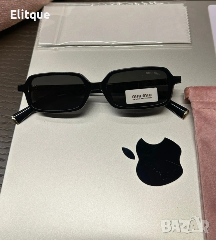 висококачествени очила с черен обикновен калъф и ув защита miu miu , снимка 2 - Слънчеви и диоптрични очила - 53461421
