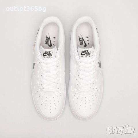 Nike - Air Force 1 номер 41 бял мъжки Оригинал Код 0559, снимка 5 - Маратонки - 46791401