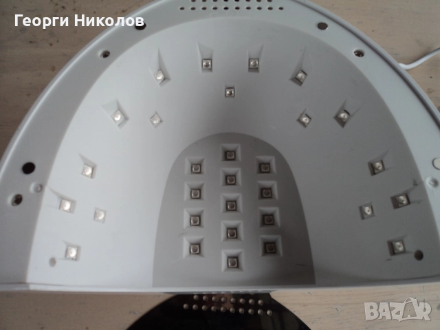 uv led лампа за гел лак, маникюр jolifin, снимка 3 - Продукти за маникюр - 52898084