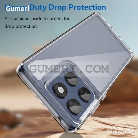  Motorola Edge 60 Fusion 5G Прозрачен Кейс Със Закалено Стъкло, снимка 3 - Калъфи, кейсове - 50504847