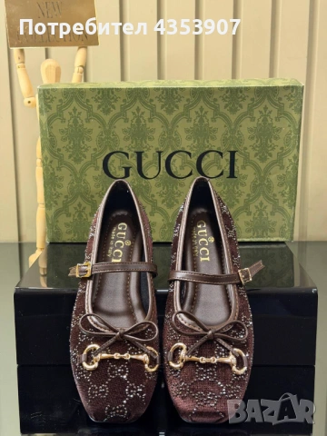 Gucci дамски обувки, снимка 12 - Дамски ежедневни обувки - 53702381