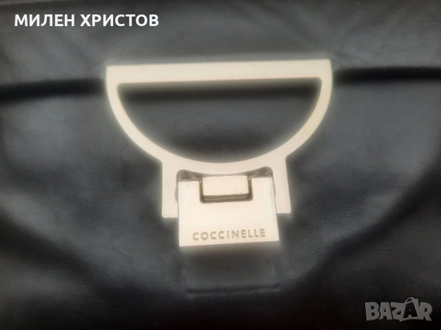 COCCINELLE 100% Оригинал Естествена кожа 35см/24см/18см, снимка 3 - Чанти - 52100077