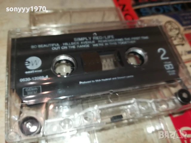 SIMPLY RED-ORIGINAL TAPE 1708251734, снимка 5 - Аудио касети - 51394254