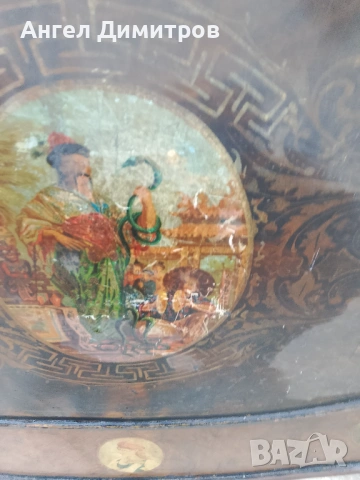 Страхотна метална рисувана табла , снимка 4 - Антикварни и старинни предмети - 53972301