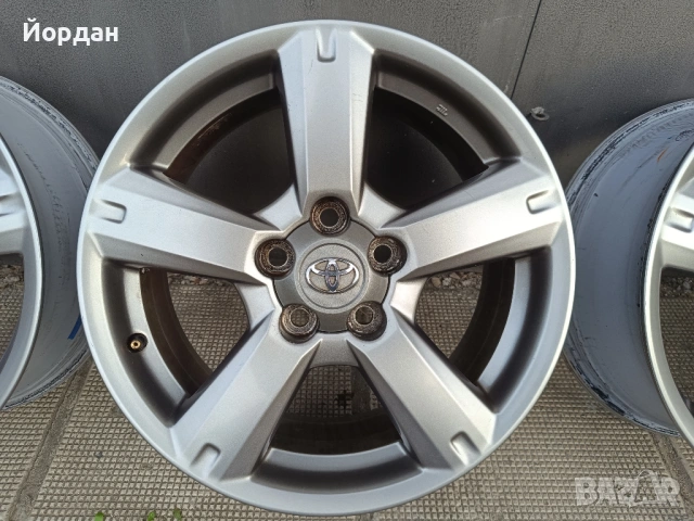 ОРИГИНАЛНИ джанти 17 ' цола 5x114,3 TOYOTA RAV 4 / ТОЙОТА РАВ 4 ET45 7j, снимка 9 - Гуми и джанти - 54221739