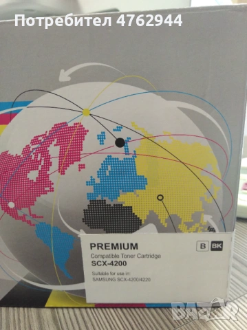 Лазерен принтер Samsung SCX-4200, снимка 3 - Принтери, копири, скенери - 53809872