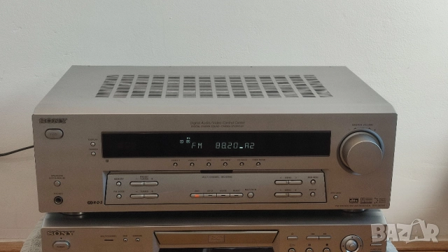 Ресивър SONY STR-DE595 с дистанционно управление. 5.1 канален усилвател с тунер за домашно кино