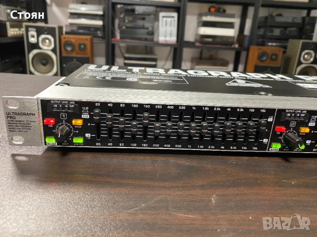  Еквалайзер Behringer, снимка 3 - Еквалайзери - 52694117