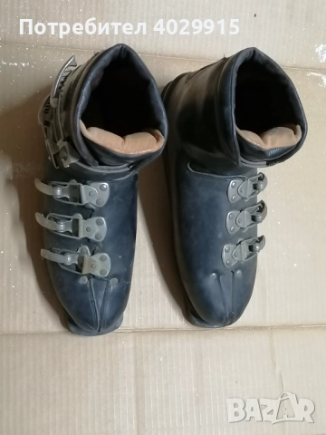 Стари скиорски обувки и още по-стари, снимка 2 - Други ценни предмети - 52778032